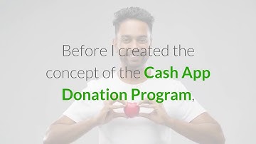 Cash App Donation Program
