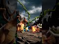 Whose team are you in? Pokemon charecters gight each other! #pokemon #pokemongo