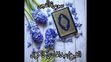 سورة الفجر .. الشيخ القارئ/ عبدالهادي كناكرى