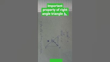 very important property of right angle triangle #cds#ssccgl#sscchsl#sscmts#cat#geometry#triangle#cds