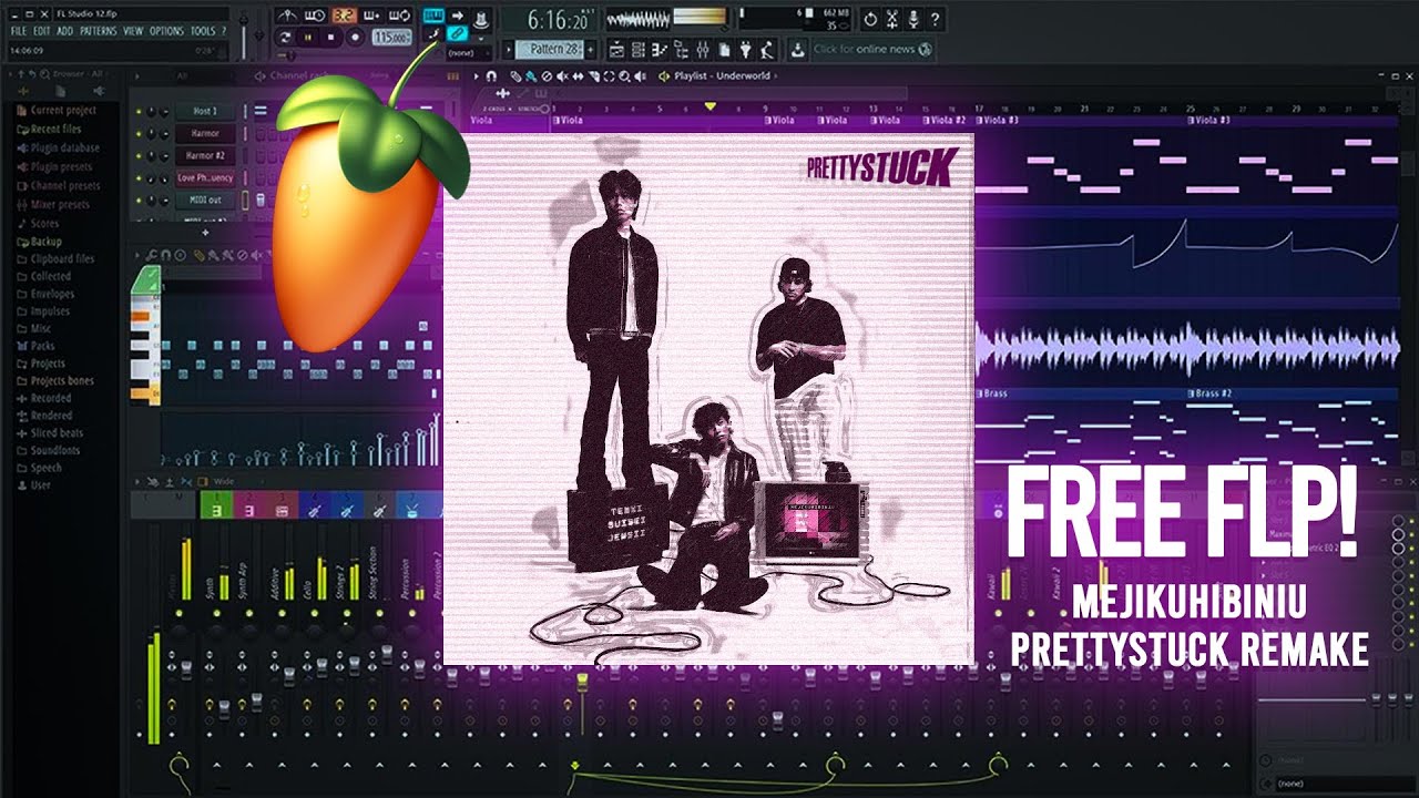 (FREE FLP) mejikuhibiniu Tenxi, Suisei & Jemsii [Prettystuck Remake]