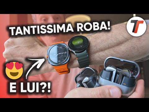 SAMSUNG SFIDA APPLE a TUTTO CAMPO! Watch Ultra, Watch 7 e Cuffiette Buds 3 promettono grandi cose
