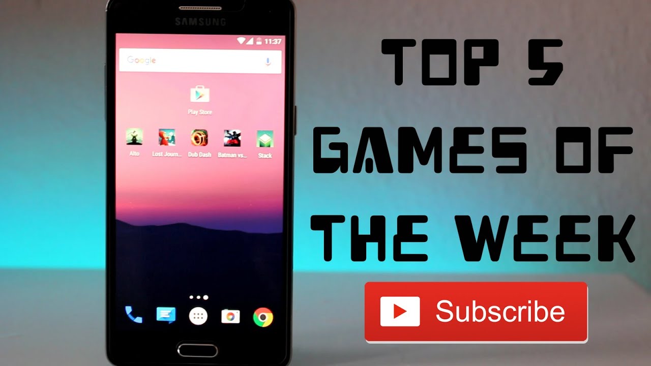 Top 5 Games of the Week