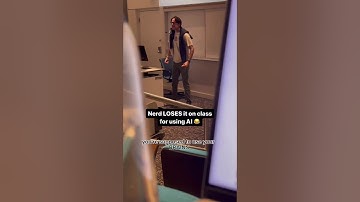 Teacher Gets Pissed at Students for Using ChatGTP