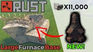 Rust New Large Furnace Base Design Inexpensive