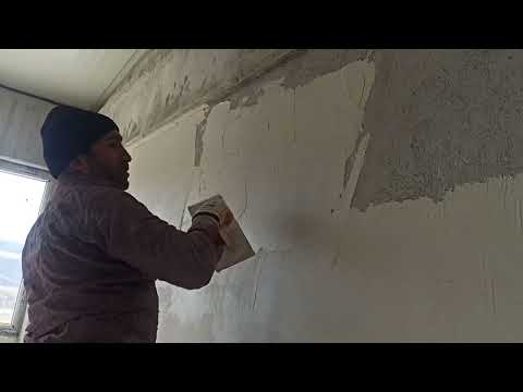 Alçı sıva Nasıl çekilir-How to Make Gypsum Plaster