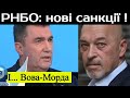 РНБО: нові санкції і Вова-Морда. Зеленський. Данілов. Санкції. Чорна п"ятниця. Корупція. Прямий