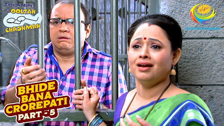 Bhide को क्यों डाला गया Behind The Bars? | Taarak Mehta Ka Ooltah Chashmah | Bhide Bana Crorepati