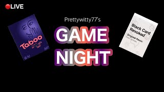 Welcome to GAME NIGHT!!!!🃏  | 🔴LIVE