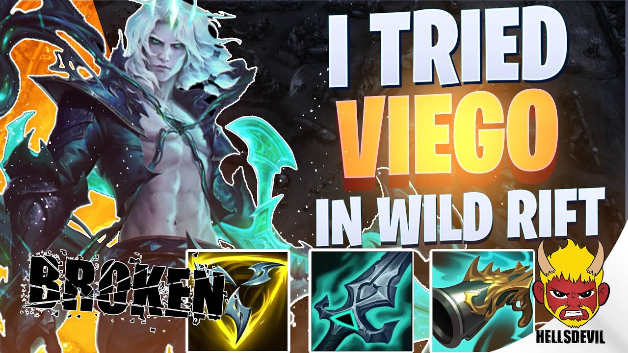 I Tried Viego In Wild Rift And He's SO BROKEN (Penta Kill)! | Viego ...