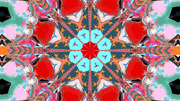 Mandelbrot z=z^7+c Kaleidoscope (4K)