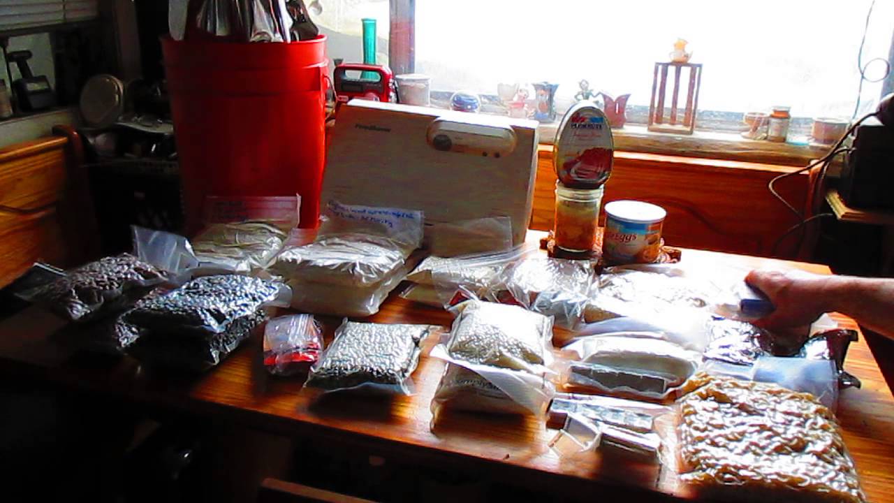 DIY Food Storage for survival buckets YouTube