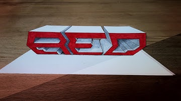 3D RED LOGO!! #RedRC Content Submission Powered by @soylent