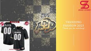 Colorado Buffaloes Custom Football Jersey