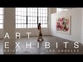 Art exhibition tour across los angeles