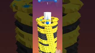Relaxing Stack Ball Gameplay 😍 #shorts #games #gaming