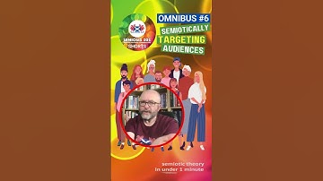 Teaser 5 for Semiosis 101 Omnibus 6 Semiotically Targeting Audiences  #shorts