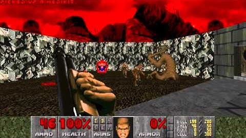 Doom on Nightmare! - The Ultimate Doom - E3M1: Hell Keep