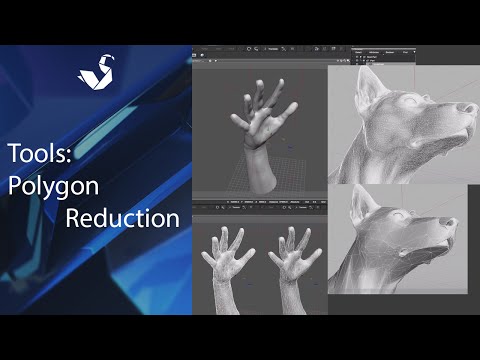 Shade 3D - Tool: Polygon Reduction