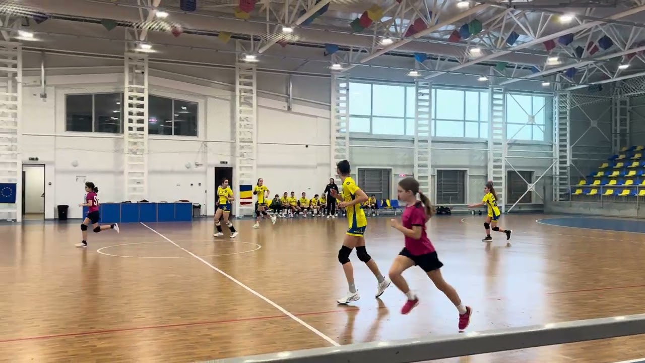 CSM Corona Brașov Junioare 4 - CS Măgura Codlea Junioare 4, Repriza 2, Meci amical handbal feminin 