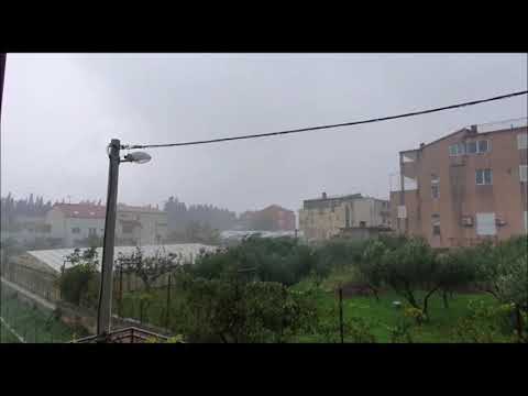 Nevrijeme u Splitu