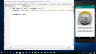 Android Frame & Tween animation app / part2 Frame AnimationXML file