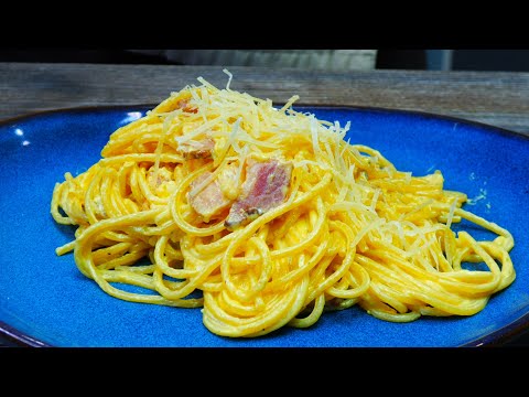 Паста Карбонара с беконом. Или как вкусно приготовить спагетти.  carbonara paste