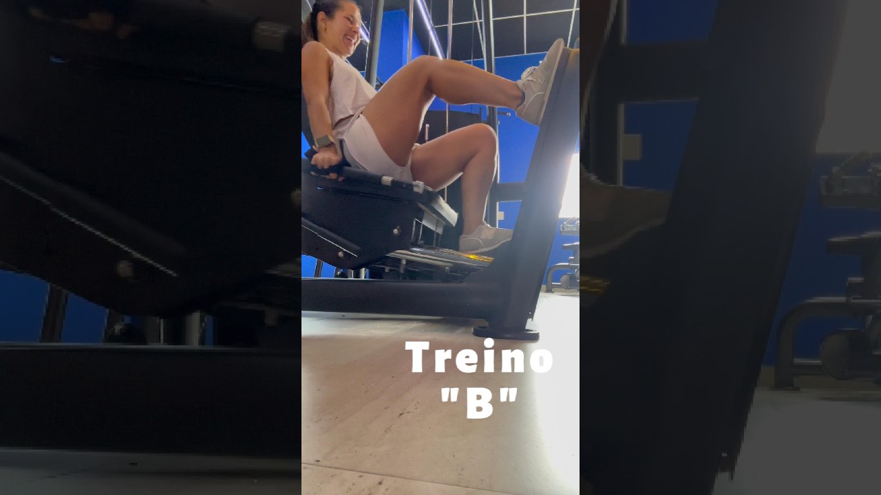 Treino B focado em glúteo | ainda insegura, mas fazendo