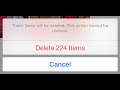 How To delete undeletable Photos From iphone