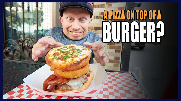 A Pizza On Top Of A Burger?