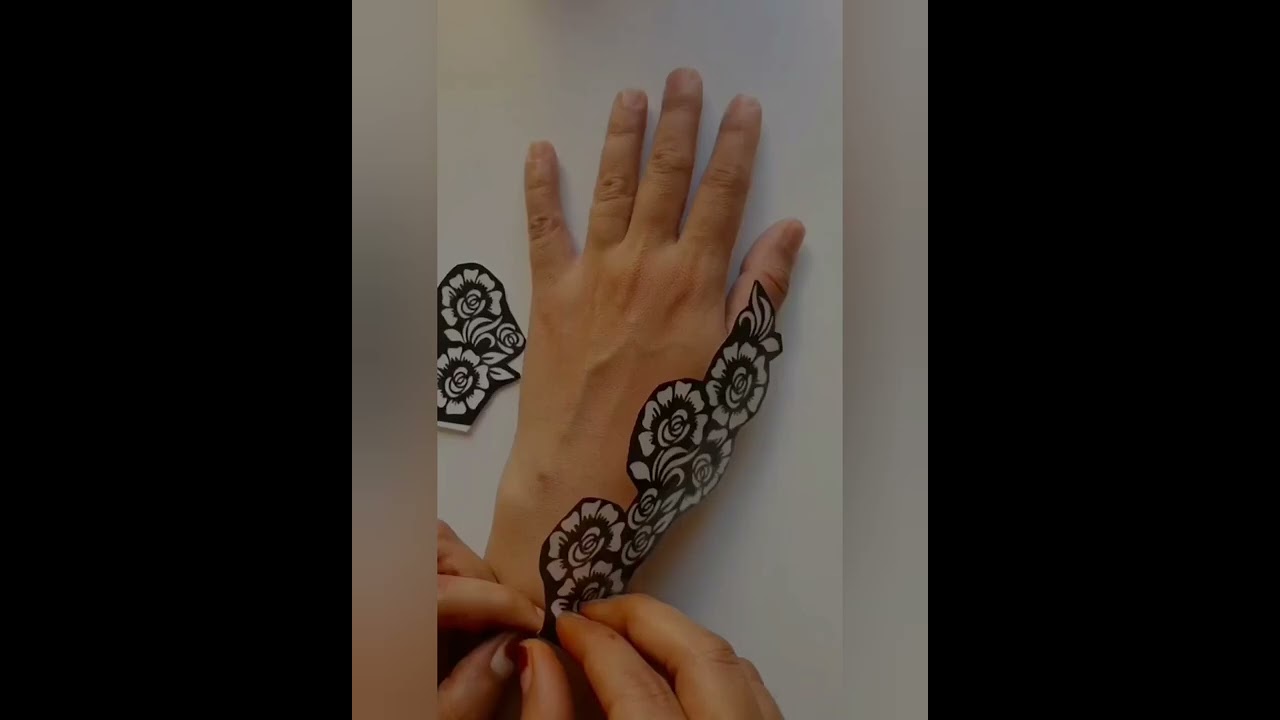 সহজ মেহেন্দি টেমপ্লেট (০৬ পিস)