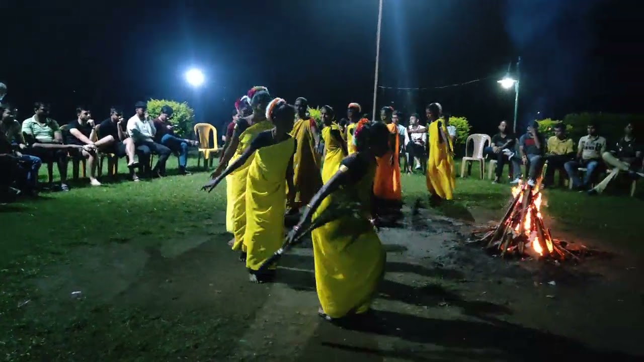 " Dhimsa " The unique dancing style in the life style of People of Araku Tribal Area.