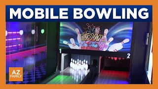 "Bowl on the Go" brings mobile bowling alley to any event