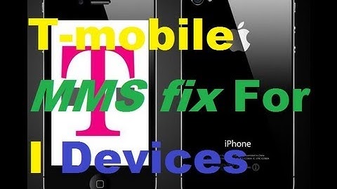 How to Fix T-Mobile MMS On iPhone 5/4s/4/3gs/3g/2g (iOS 5.1.1-6.1.2) Without Jailbreaking iDevices