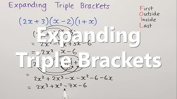 Expanding Triple Brackets