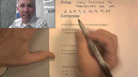 BARRE 7th A.1 Number theory Prime or composite
