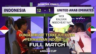 Full Match Game 1&2 : INDONESIA VS UAE | Perempat Final AFC eFootball Asian Cup Qatar screenshot 2