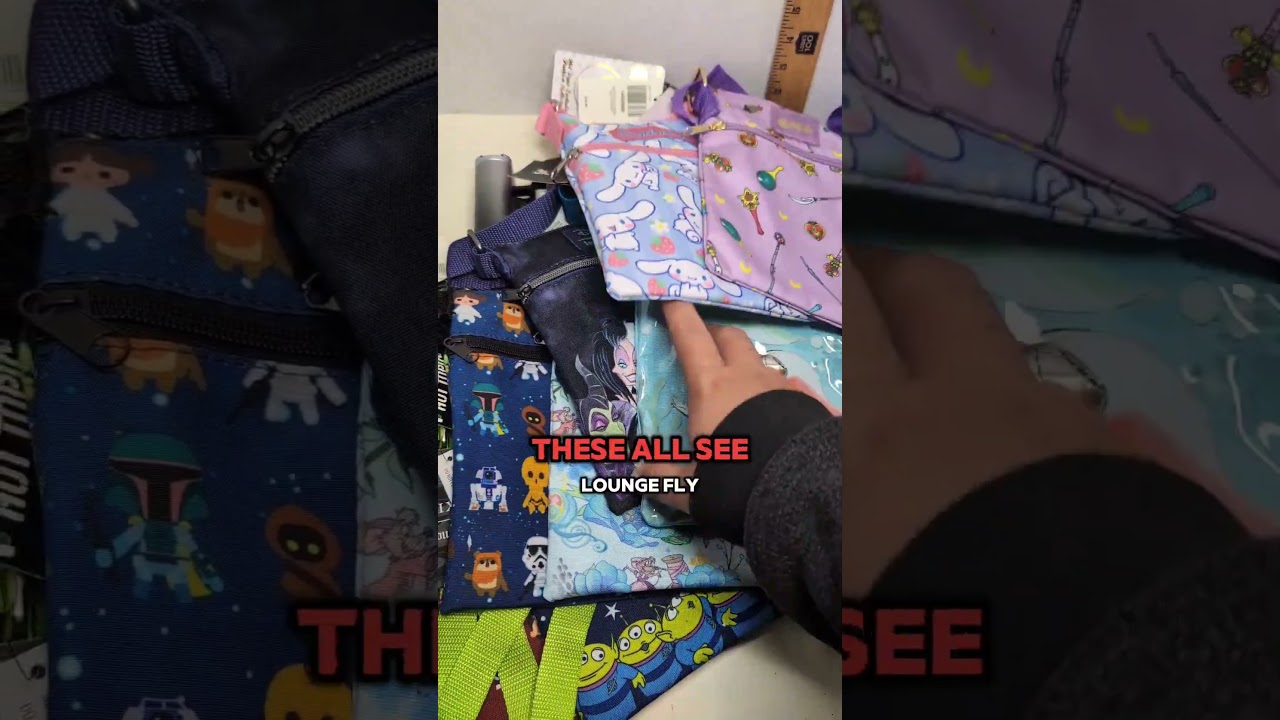 crossbody purses from Goodwill Disney loungefly sailor moon. sell for about $20 