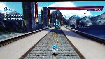Sonic Unleashed - wii - boss - egg devil ray - S rank