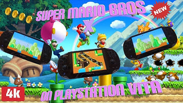 Super Mario Bros X on Playstantion Vita 🎮 Super Mario Bros X PS Vita
