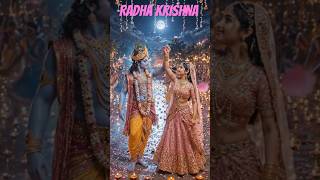 🌙 Radha Krishna Raas Leela Under Moonlight ✨ | Divine Love & Dance 💫 #radhakrishna #krishna