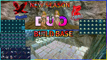( ARK MOBILE ) DUO START - BUILD BASE - AND TRANSFER OP DINOS ( S6E1)