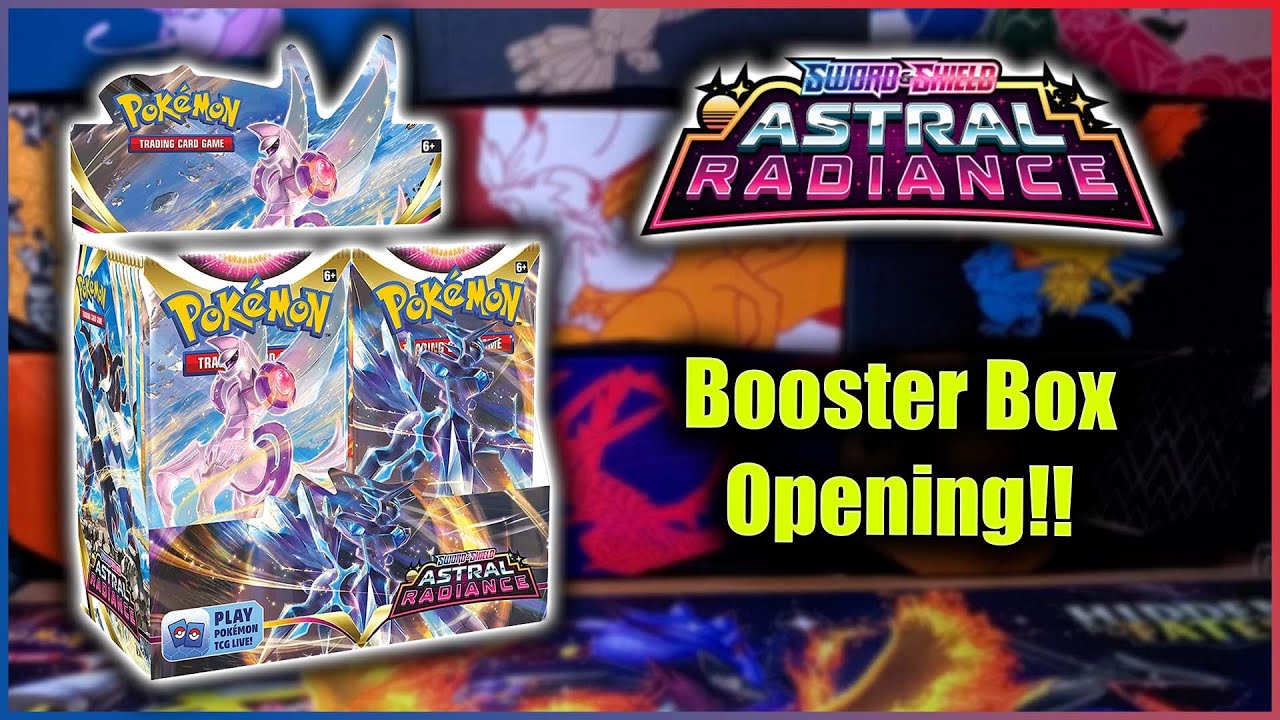 NEW POKEMON TCG ASTRAL RADIANCE BOOSTER BOX OPENING NEW POKEMON TCG ASTRAL RADIANCE BOOSTER BOX OPENING