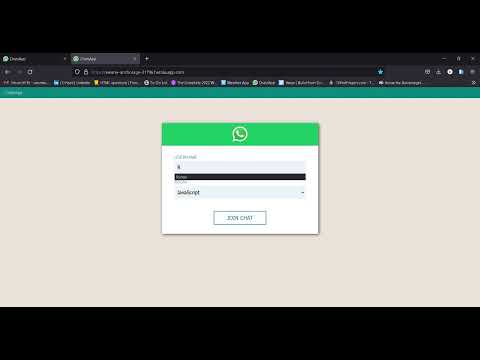ChatsApp (Chat Application made using Socket.io)