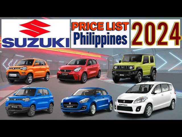 Suzuki cars Price List in Philippines 2024 class=