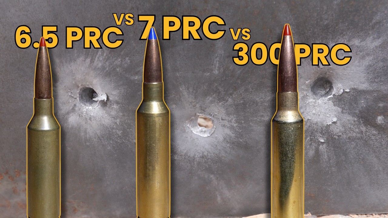 6.5 PRC vs 7 PRC vs 300 PRC: Which One Should You Be Shooting?