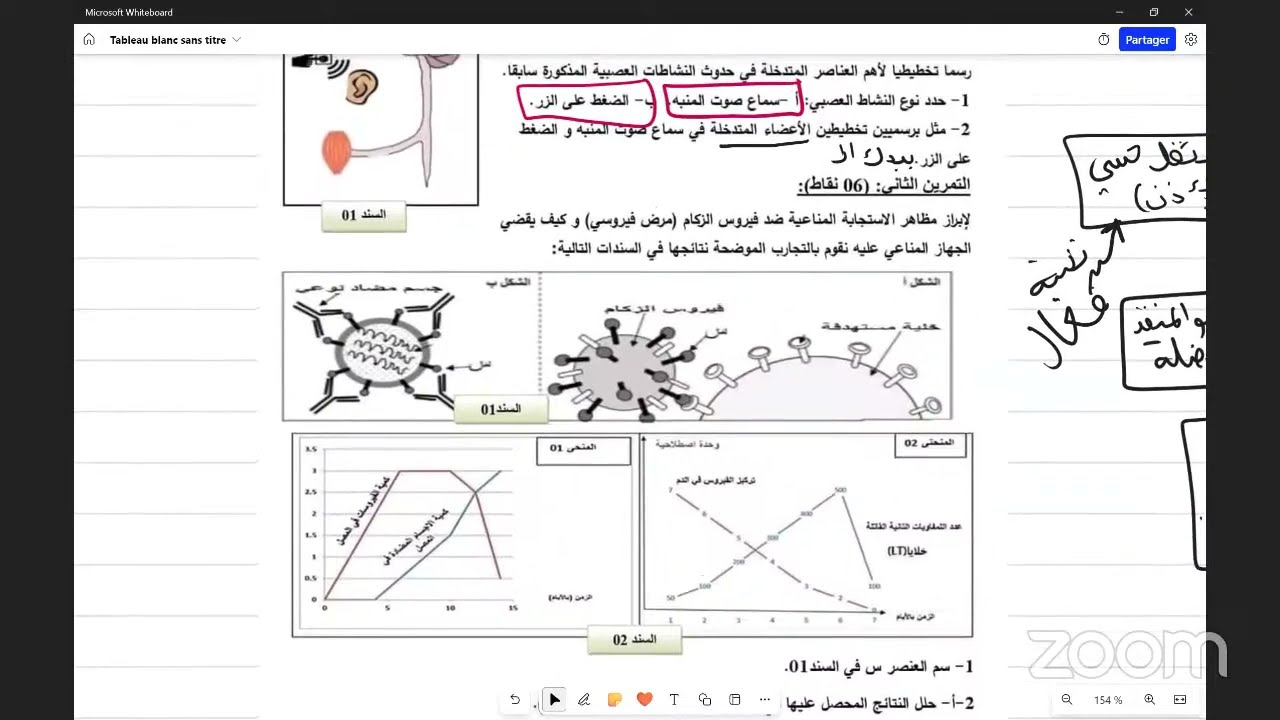 نموذج اختبار مراجعة العلوم الفصل الثاني س4م