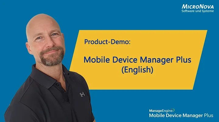 Mobile Device Manager Plus – Product Demo (English)