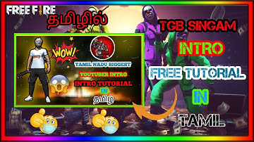 How to make tgb singam intro in Tamil 🏹💯/(தமிழில்)/by SK tamilan