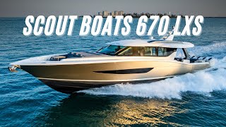 The World's Largest Outboard Powered Boat - Scout 670 LXS